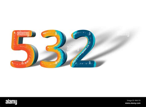 3D Lotto Number: 532 .